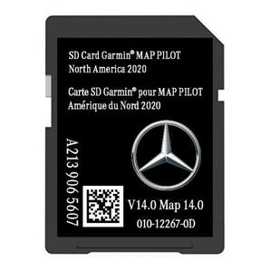 V14 2020 Mercedes A2139065607 Garmin Maps Pilot GPS Navigation SD Card - Navicards.com