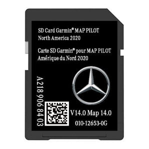 MERCEDES A2189068403 SD Card GPS Garmin Map Pilot A B C CLA E GLA GLC - Navicards.com