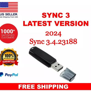 Latest Update 2023 Ford Lincoln APIM Sync 3 Maps + Software 3.4 v. 23188