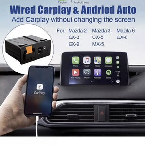 Apple CarPlay and Android Auto Retrofit Kit for Mazda 00008FZ34 TK78-66-9U0C